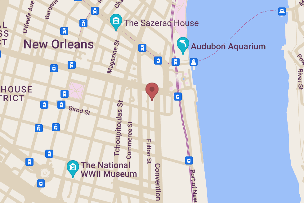 Grand Isle Restaurant location map