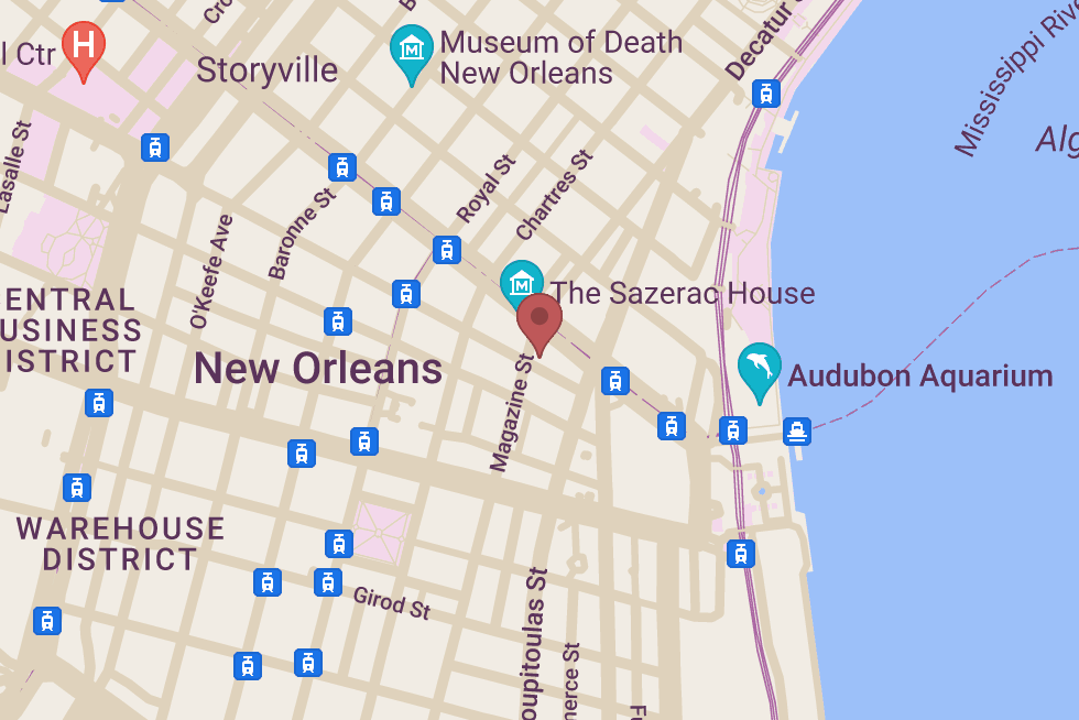 St. Christopher Hotel location map